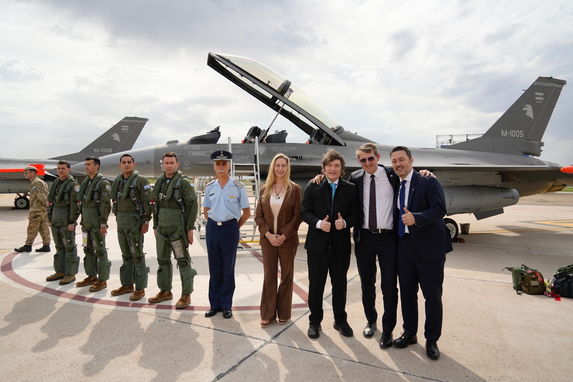 Argentina Receives Six More Ex-Danish F-16s, Three Months Early