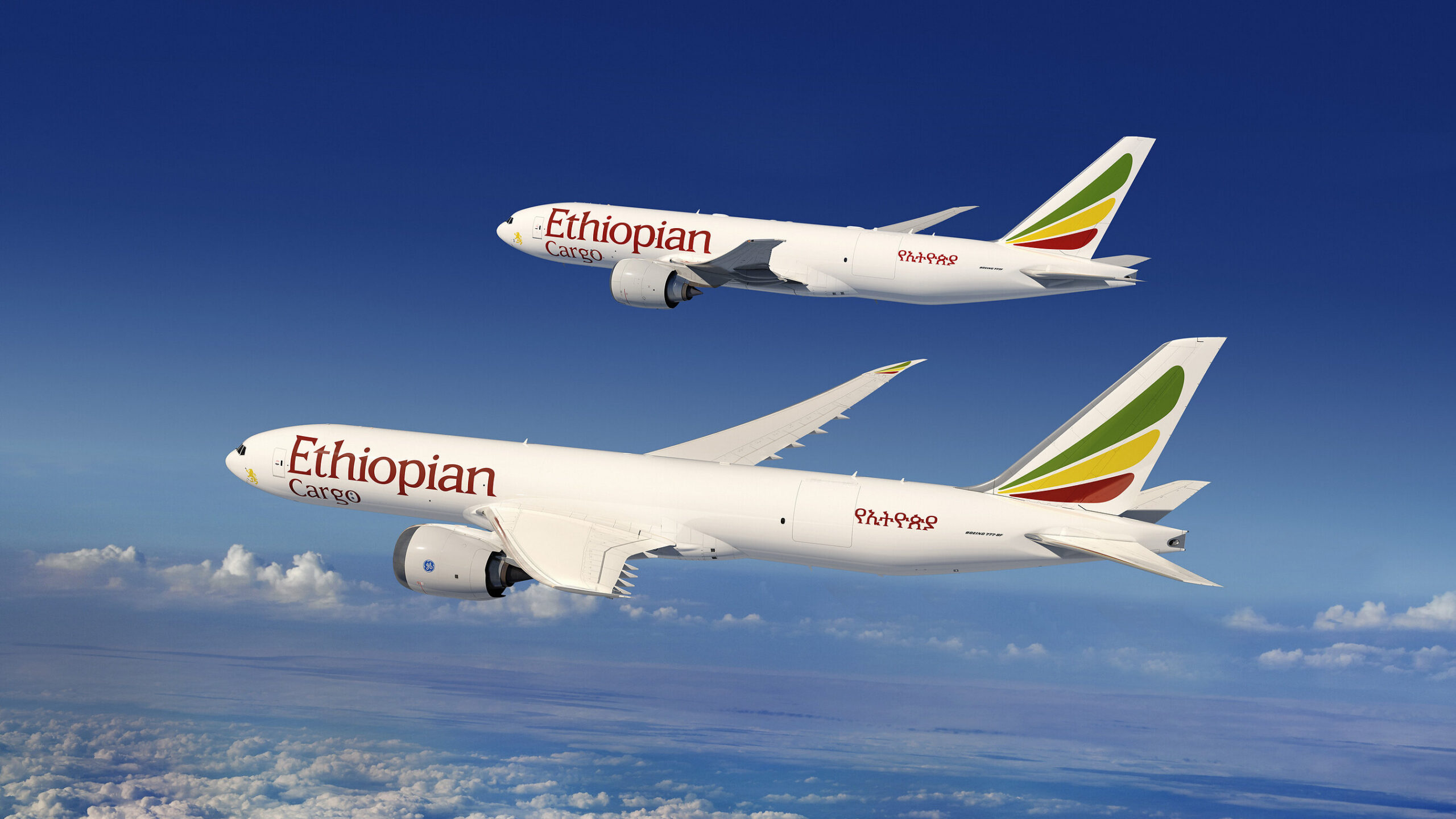 Ethiopian Airlines 777 Freighter and 777-8 Freighter rendering